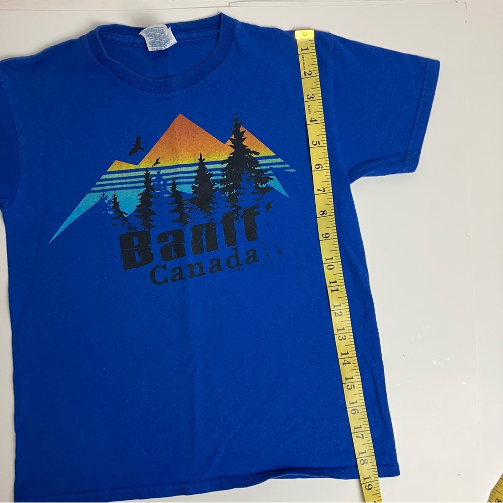 FREE w/ purchase: BANFF Canada Blue Medium Kids 6-8 Short Sleeve Graphic Tee - Picture 8 of 8